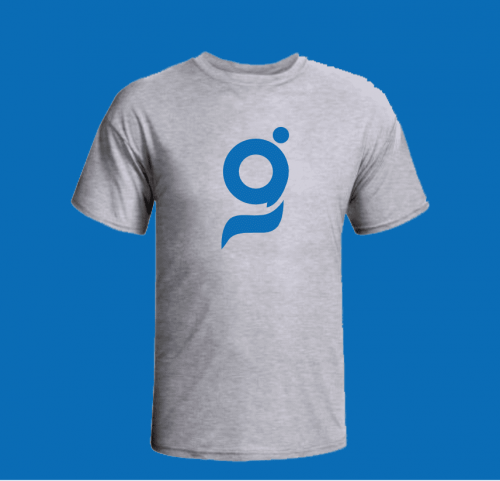 Camisa Cinza Mescla Personalizada