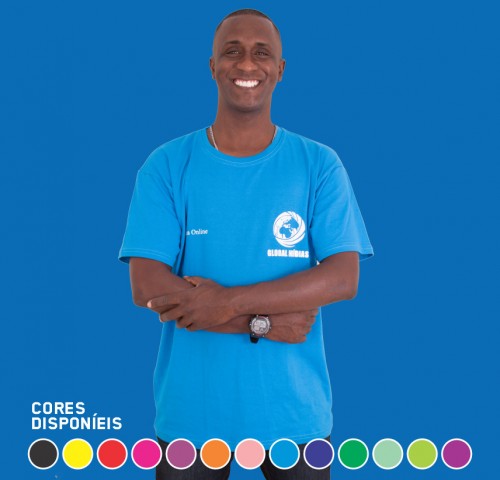 Camisa Masculina de Algodão | Personalizada